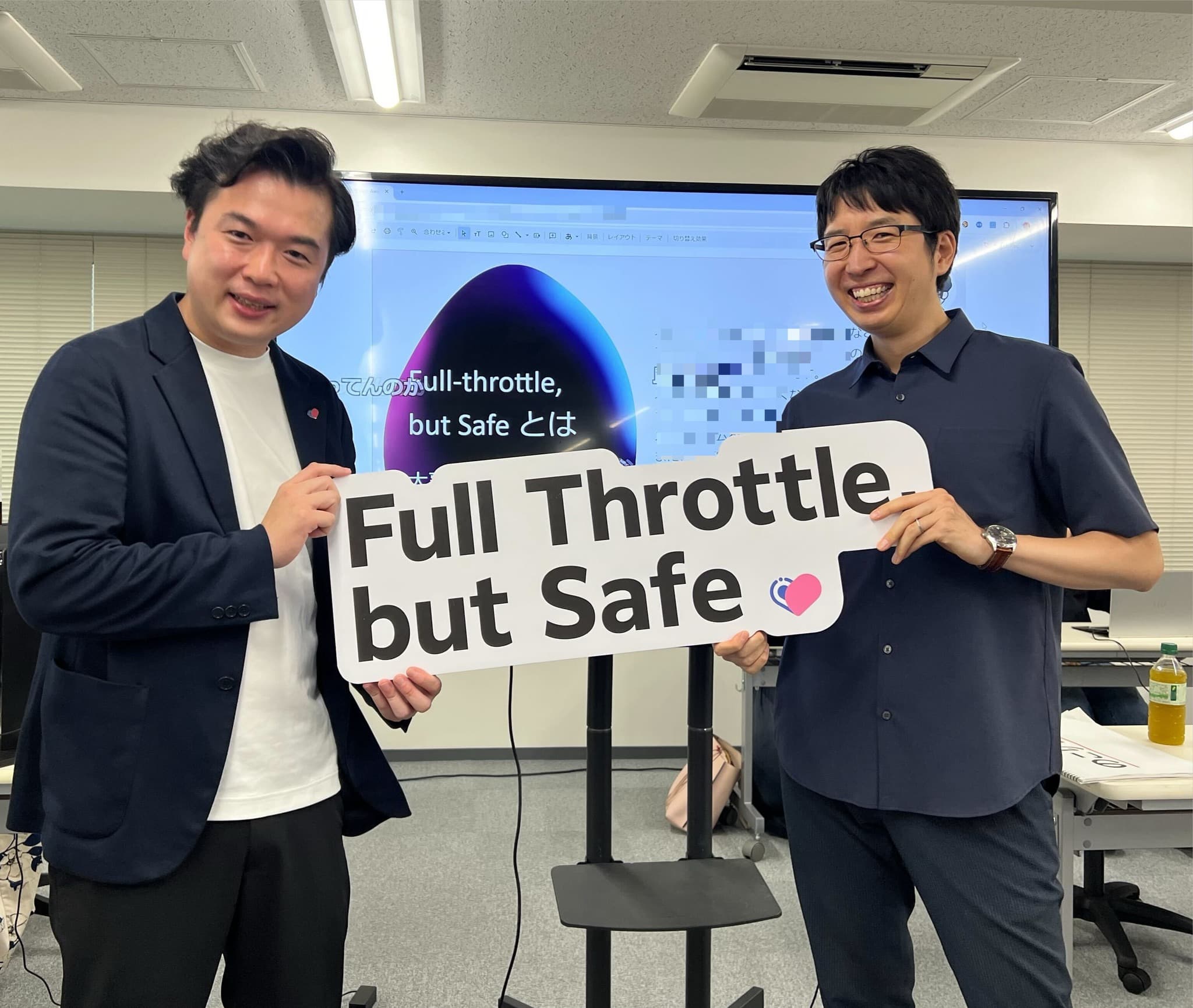 Full Throttle but Safe イベントでの鹿野 壮